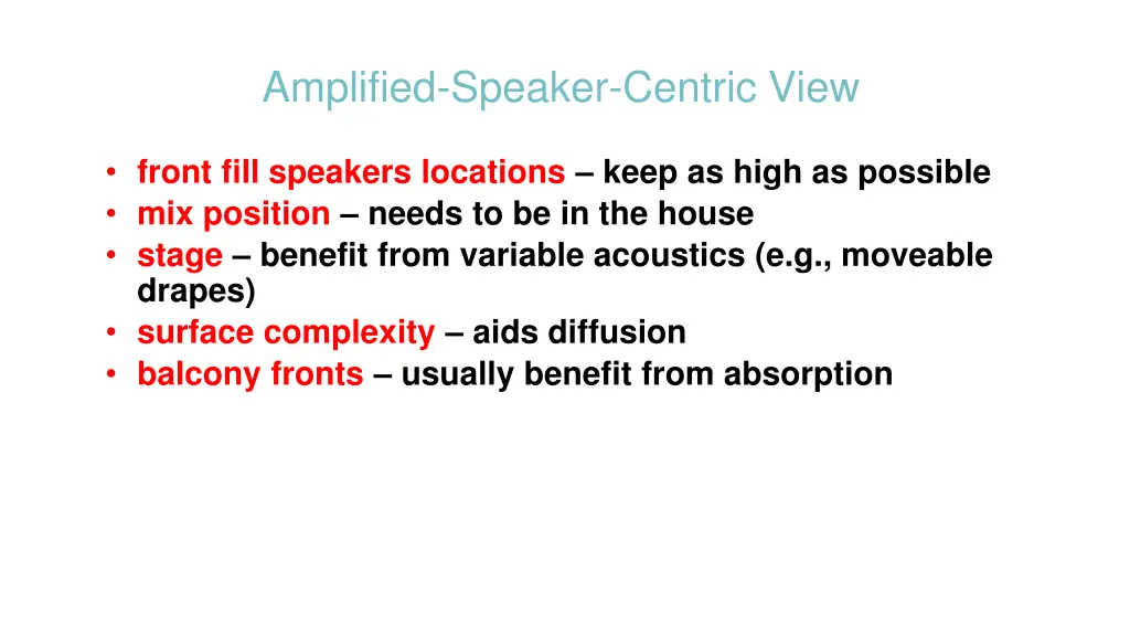 amplified speaker centric view 2