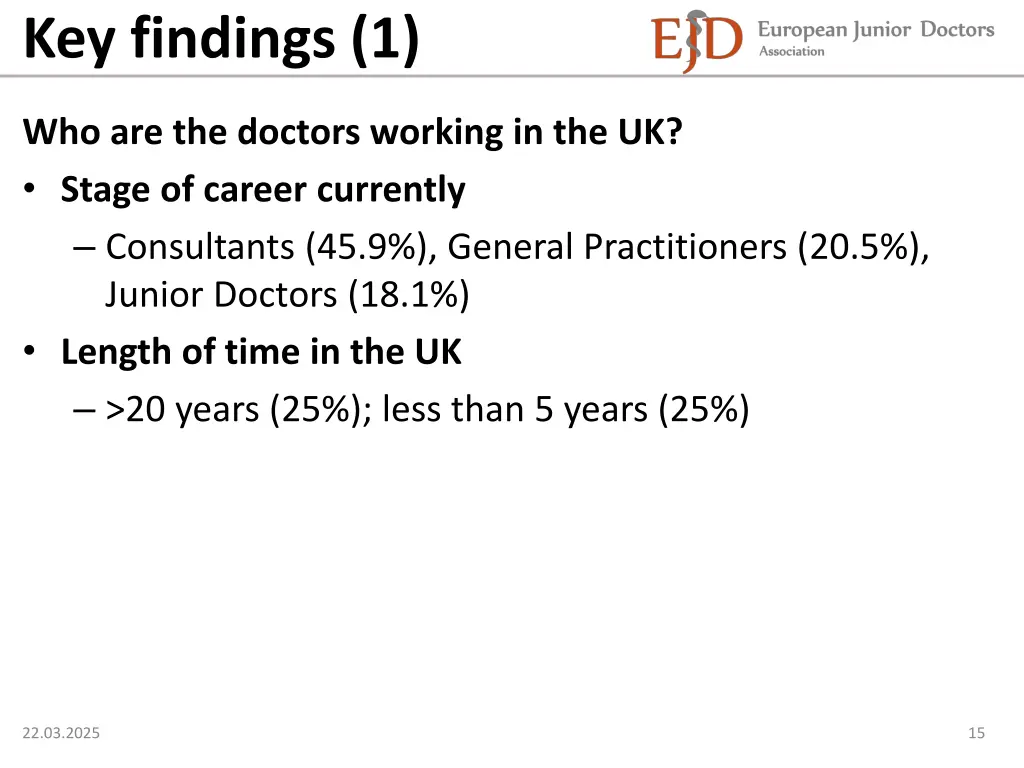 key findings 1