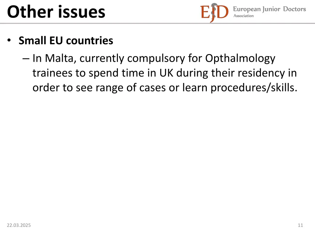 other issues