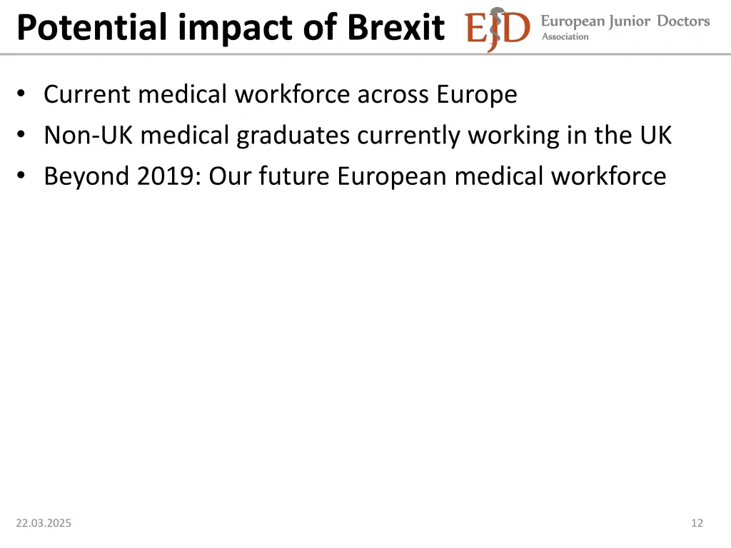 potential impact of brexit