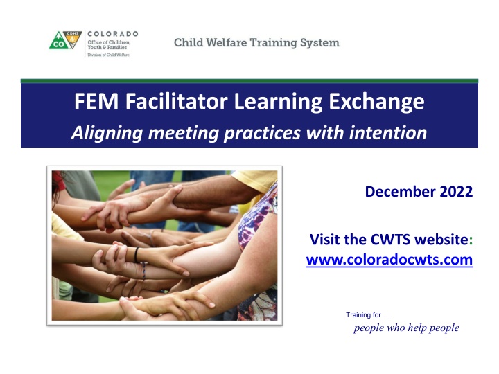 fem facilitator learning exchange aligning