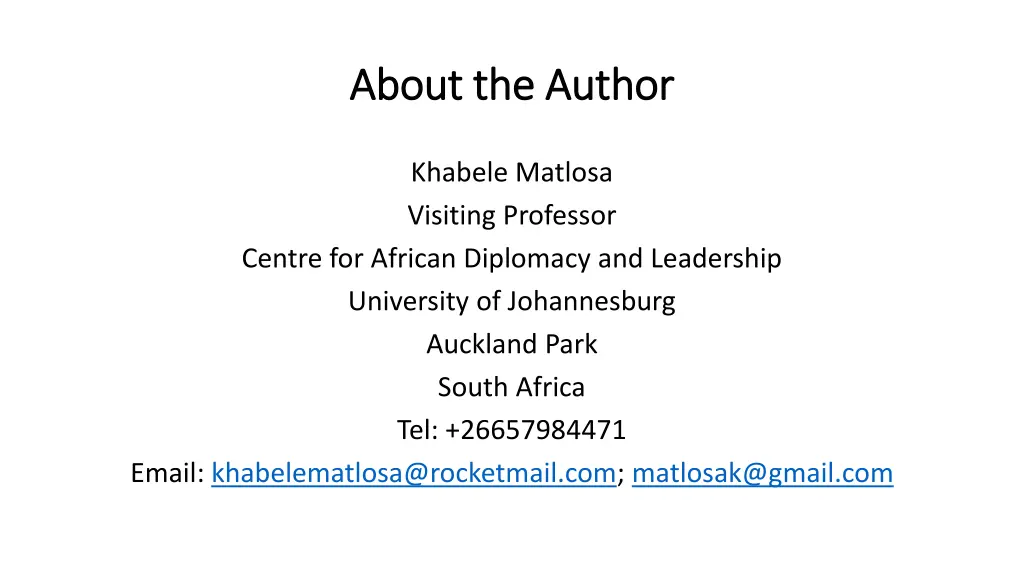 about the author about the author