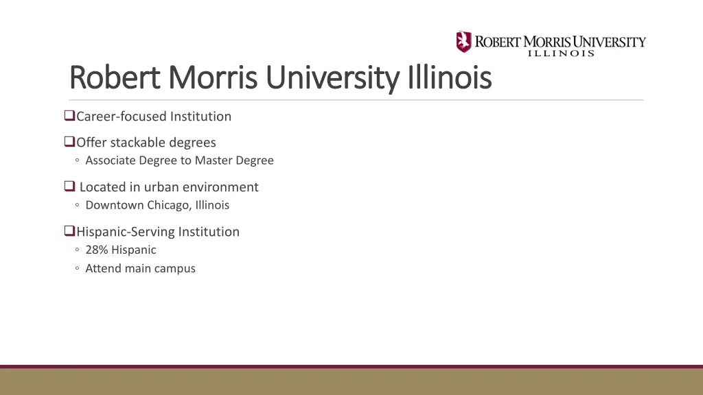 robert morris university illinois robert morris
