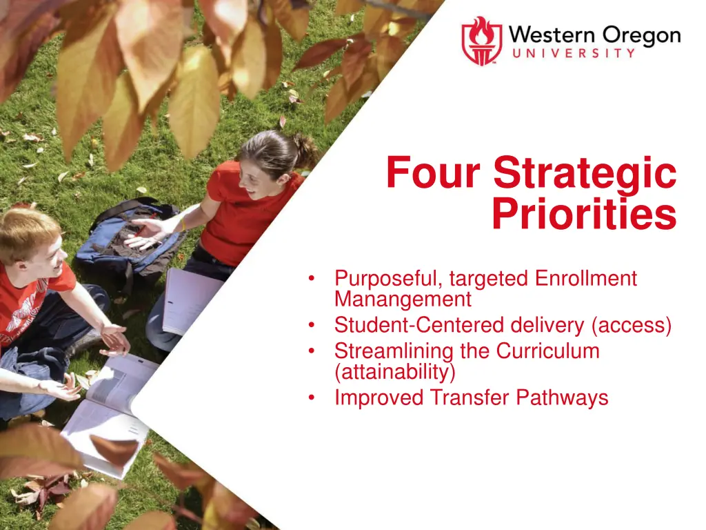 four strategic priorities