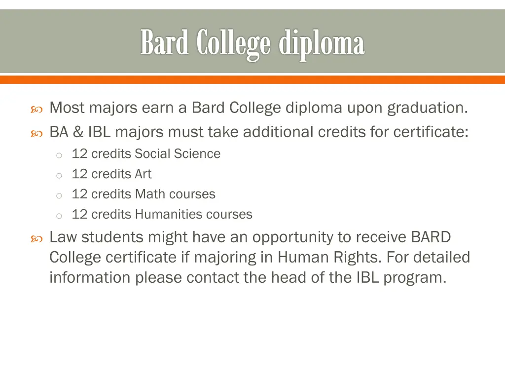 bard college diploma