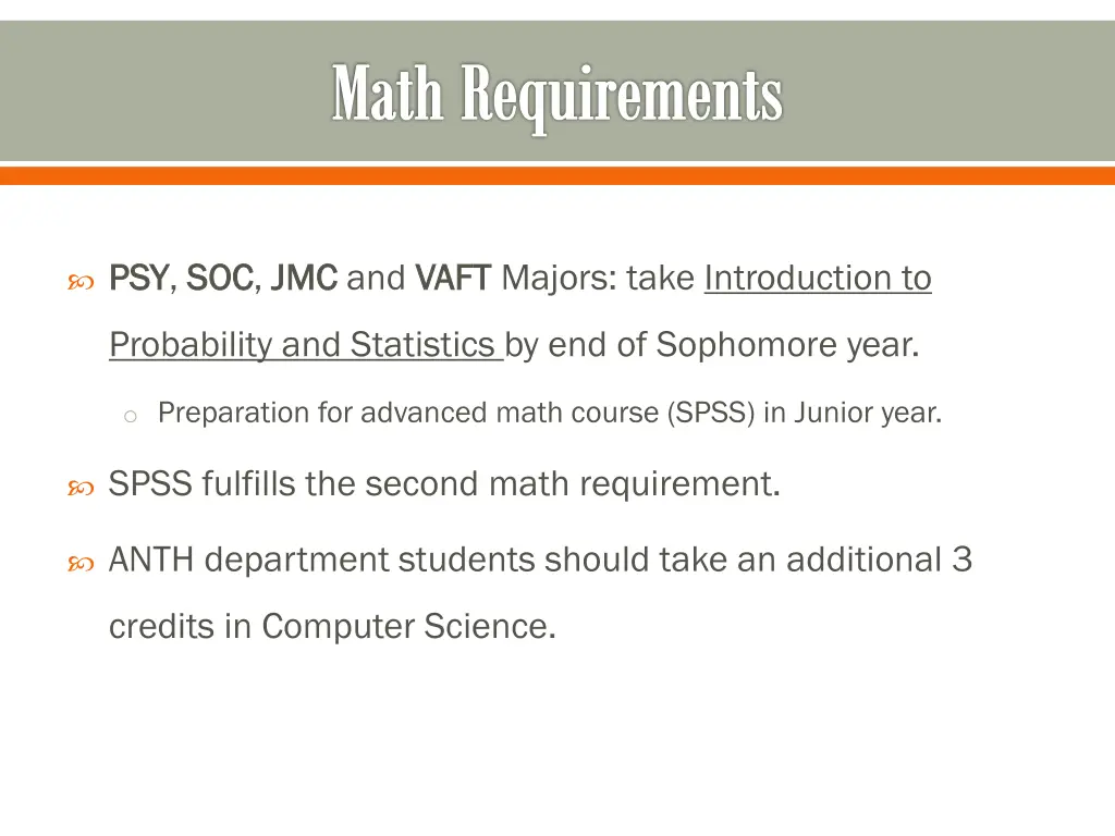 math requirements 3