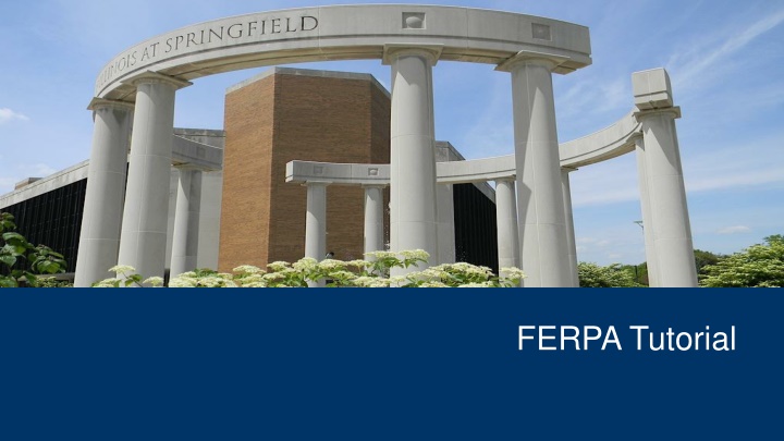 ferpa tutorial