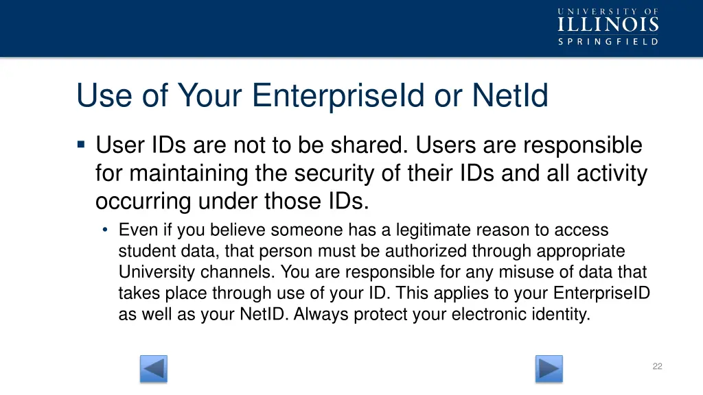 use of your enterpriseid or netid 1