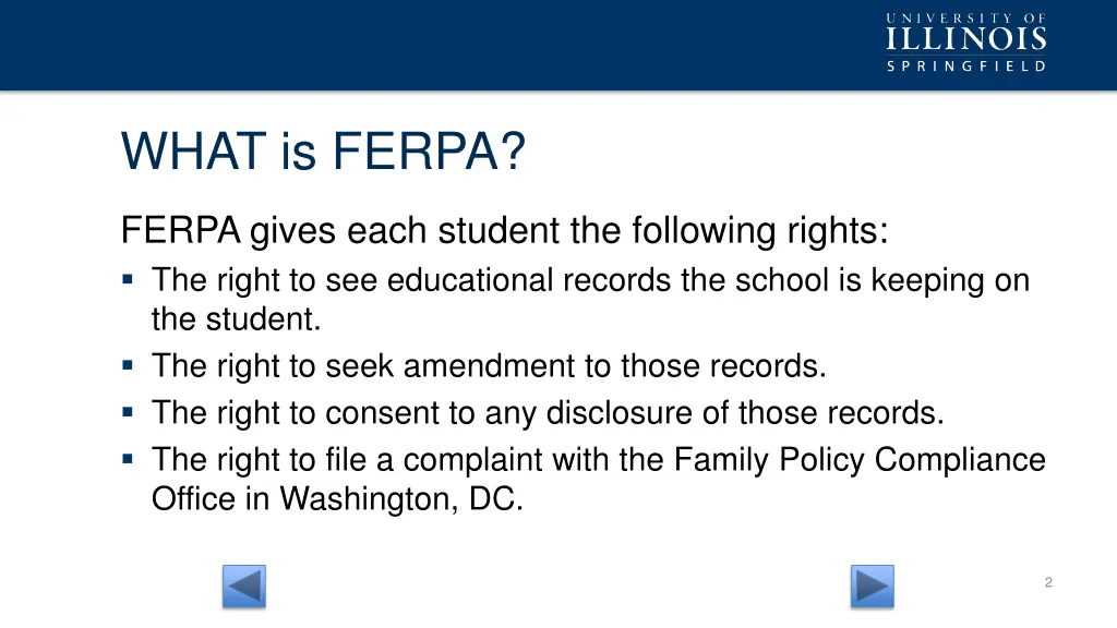 what is ferpa 1