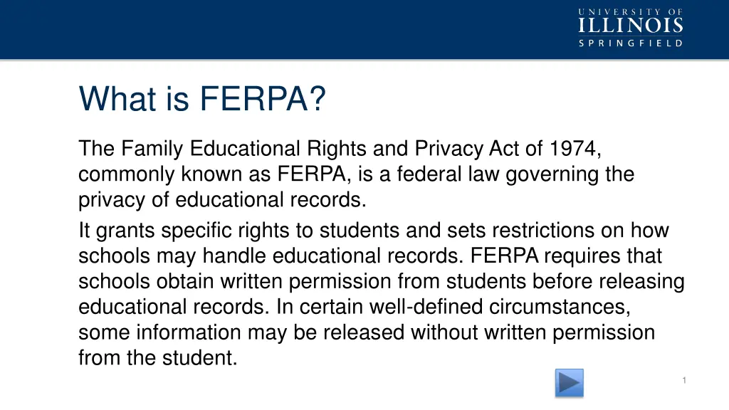 what is ferpa