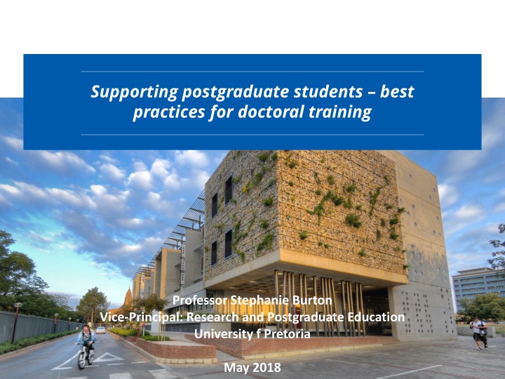 supporting postgraduate students best practices