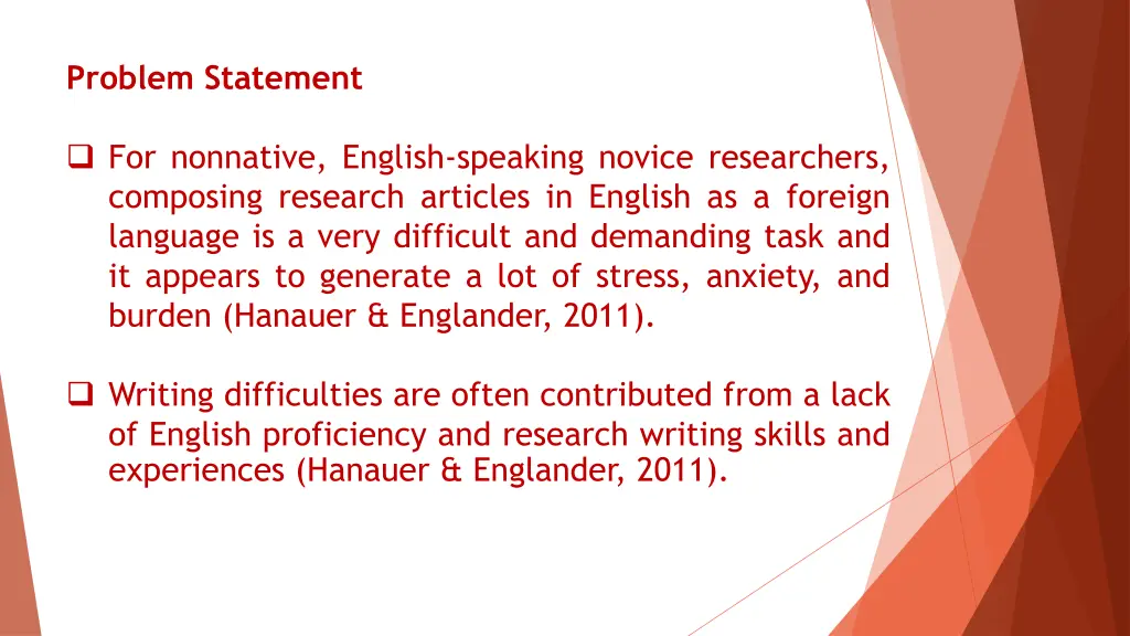 problem statement