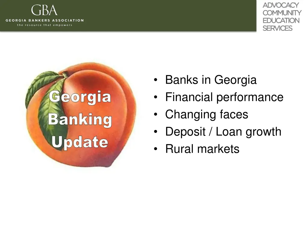 banks in georgia financial performance changing