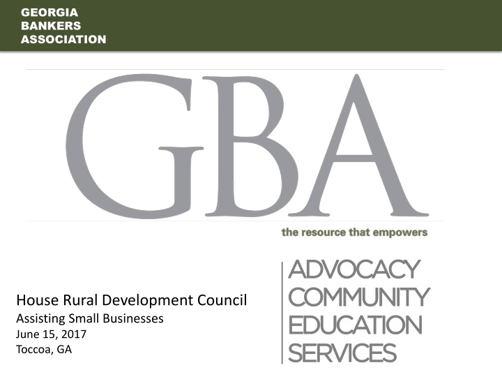 georgia bankers association