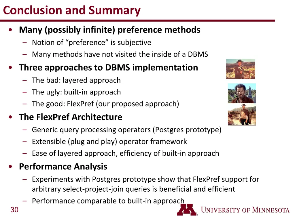 conclusion and summary