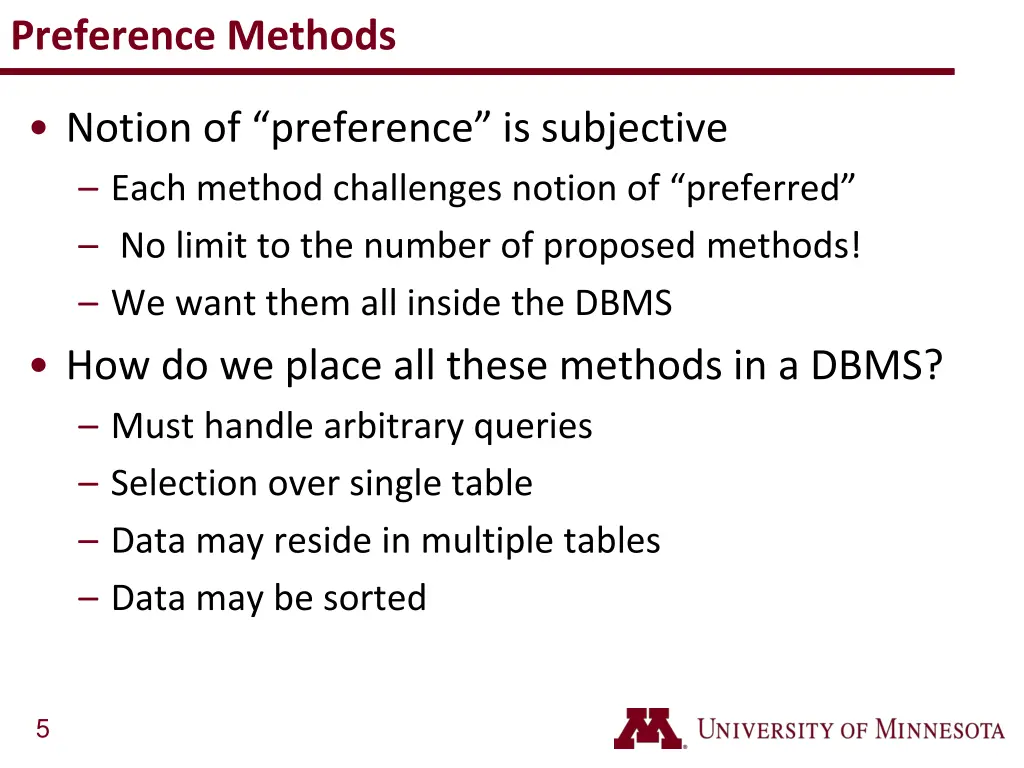 preference methods 2