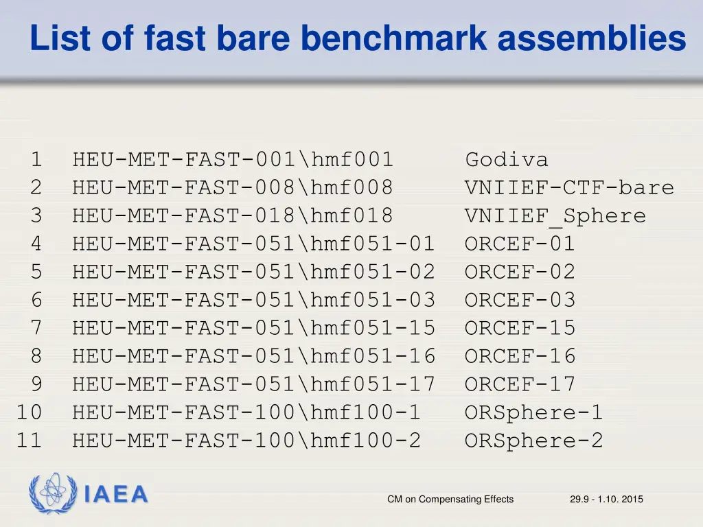 list of fast bare benchmark assemblies
