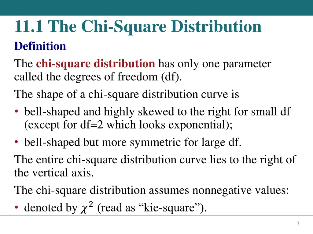 11 1 the chi square distribution definition
