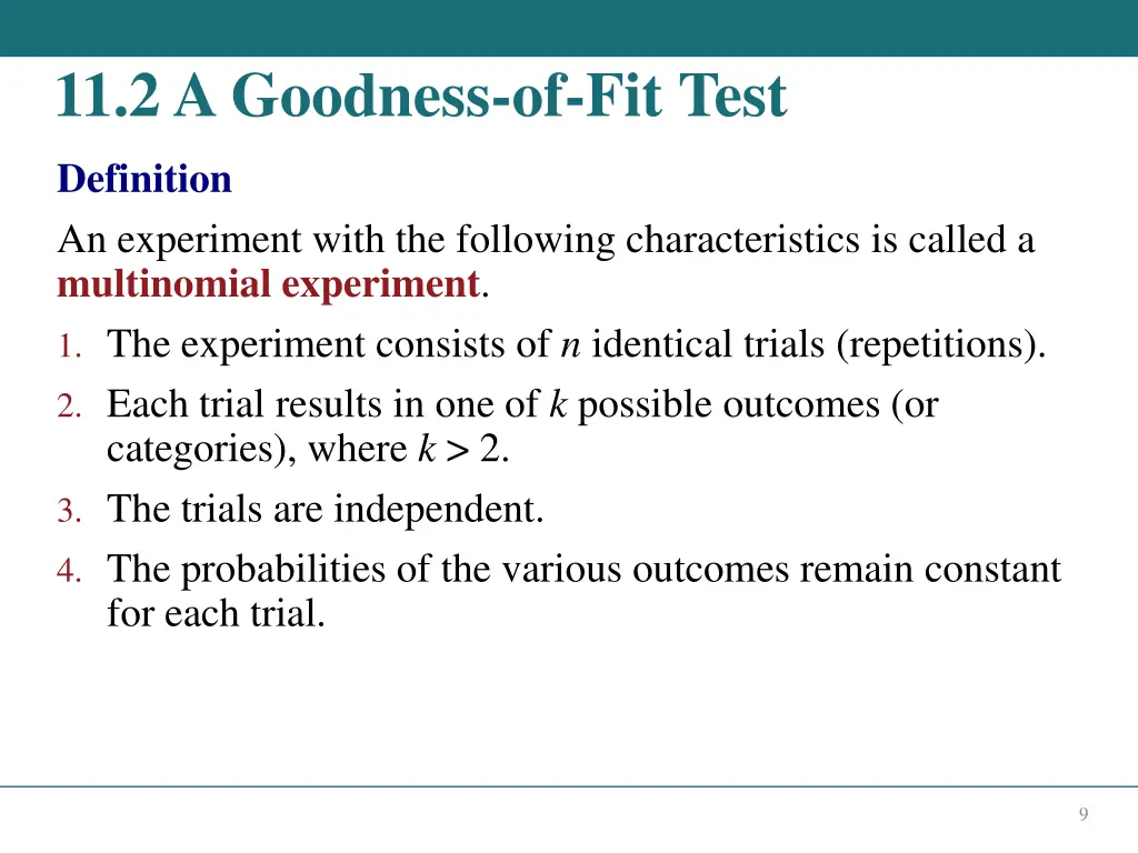 11 2 a goodness of fit test
