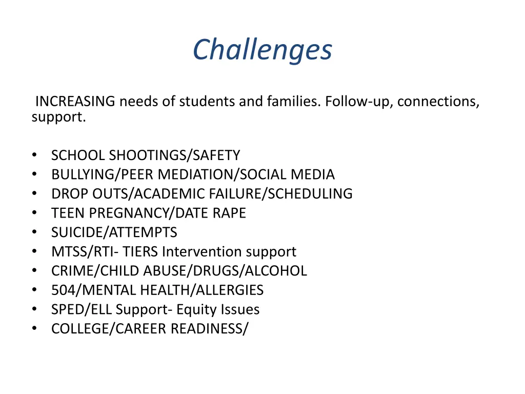 challenges 1