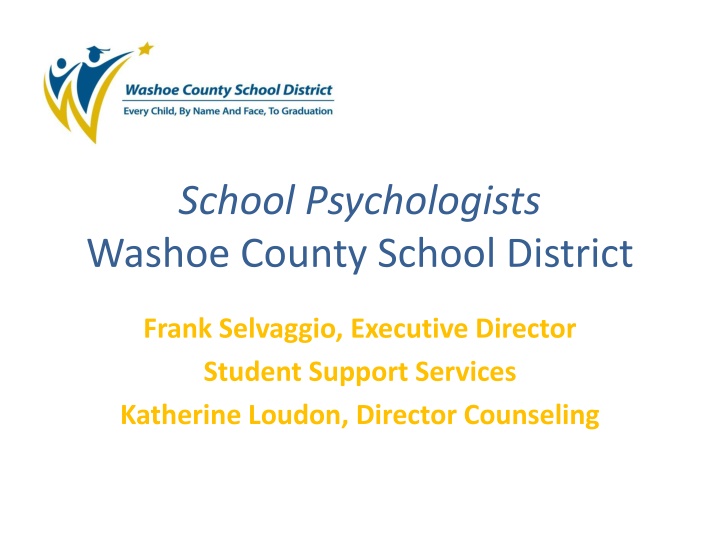 school psychologists washoe county school district