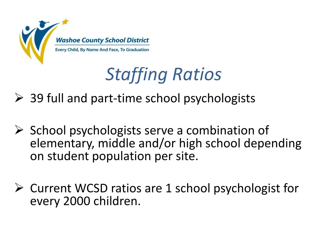 staffing ratios