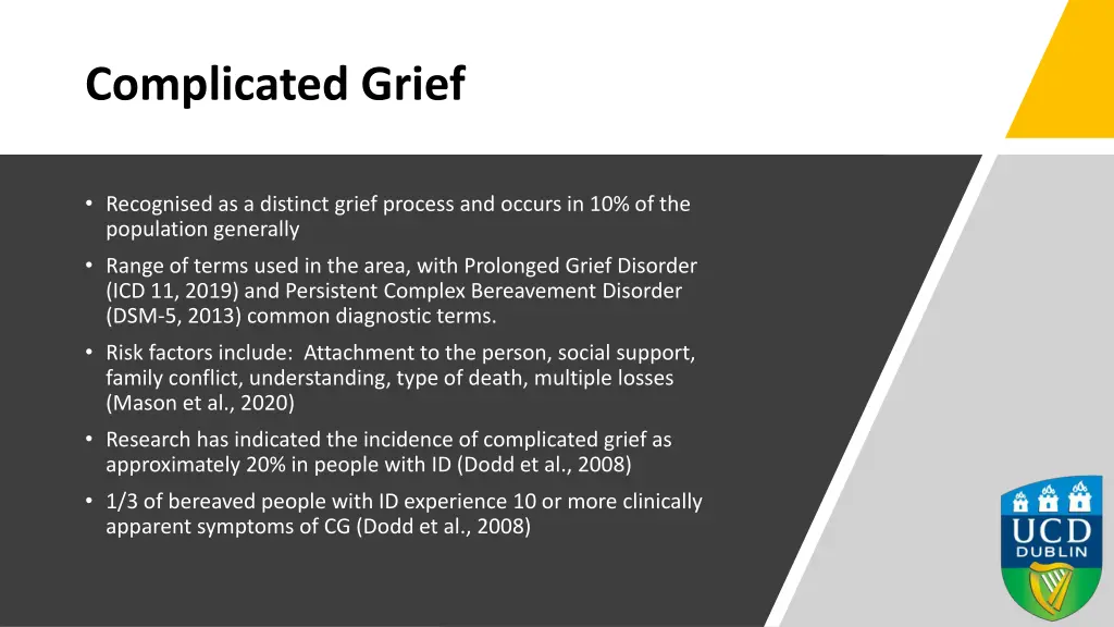 complicated grief