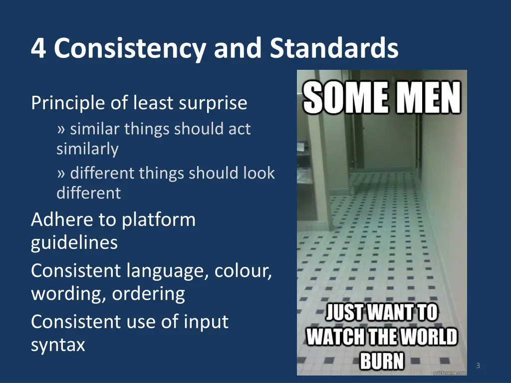 4 consistency and standards
