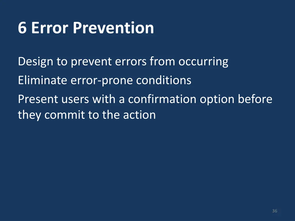 6 error prevention 1