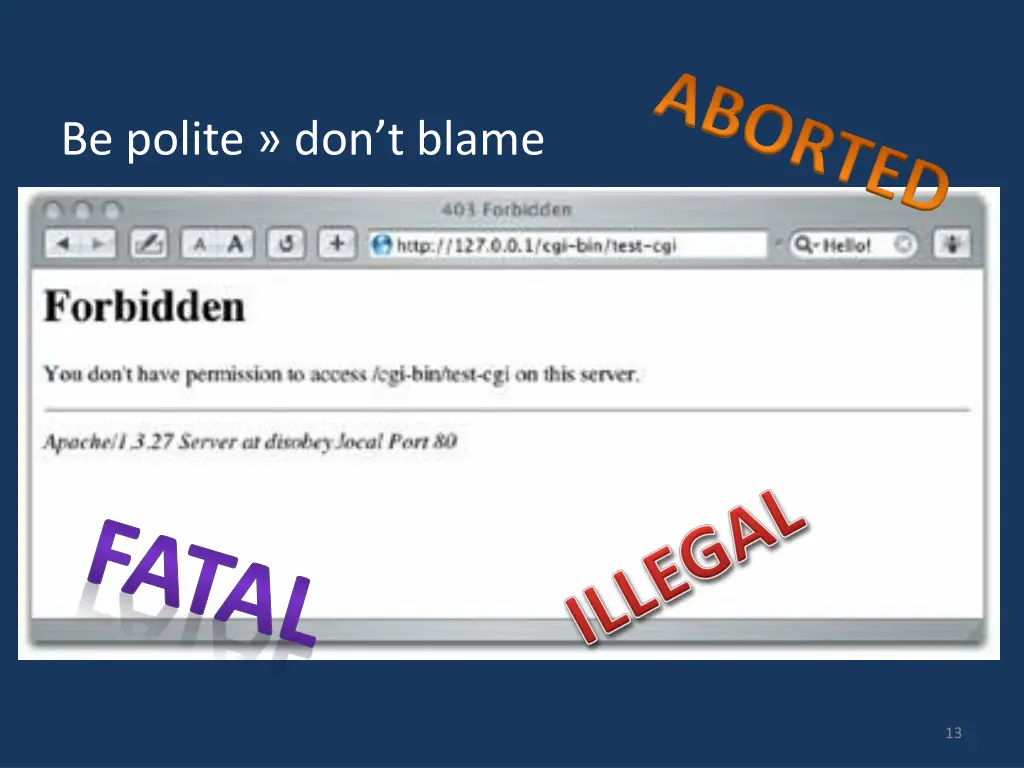 aborted