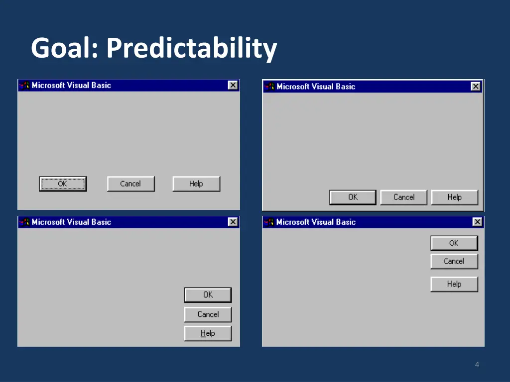 goal predictability