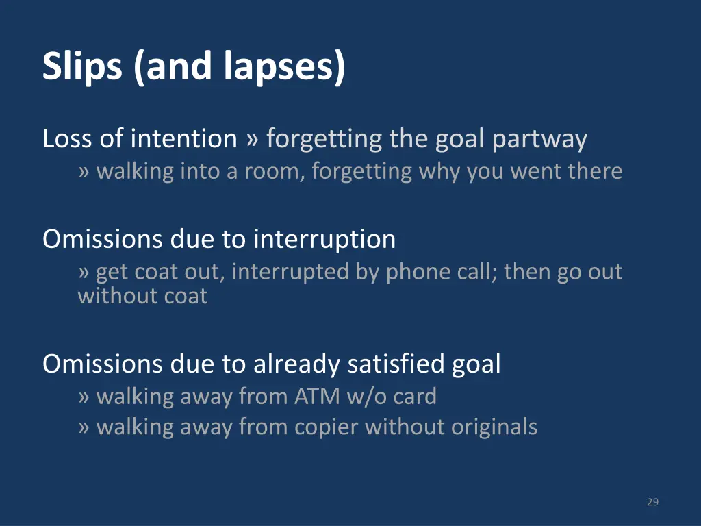 slips and lapses 1