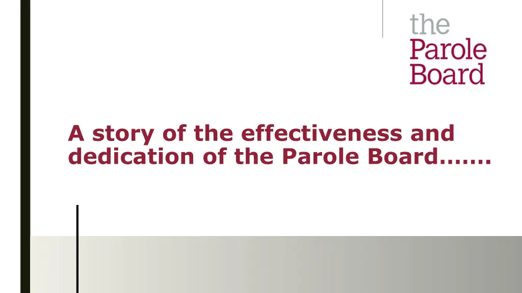 a story of the effectiveness and dedication