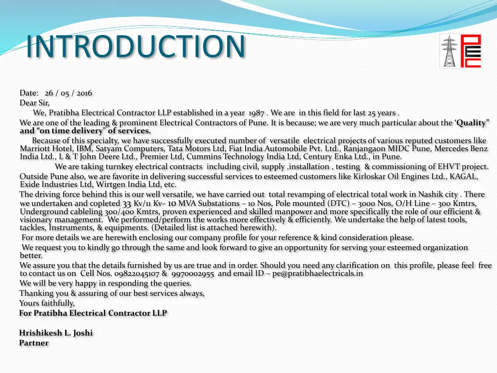 introduction