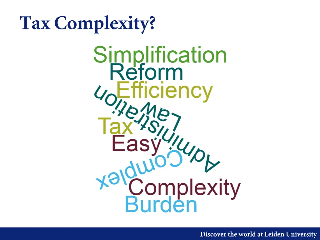 tax complexity