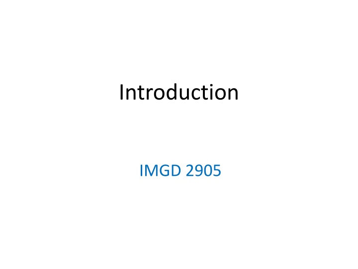 introduction
