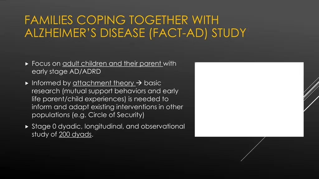 families coping together with alzheimer s disease