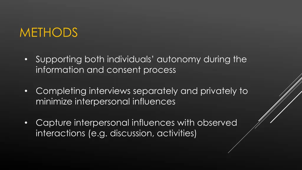 methods