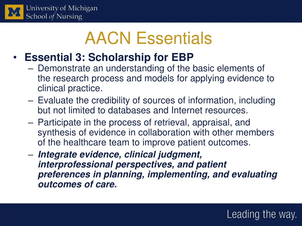 aacn essentials 2