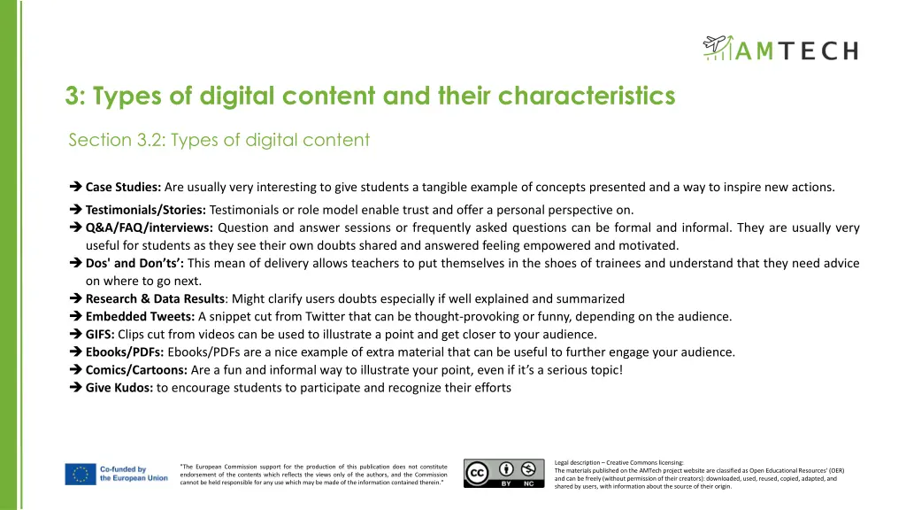 3 types of digital content and their 2