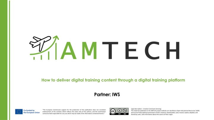how to deliver digital training content through
