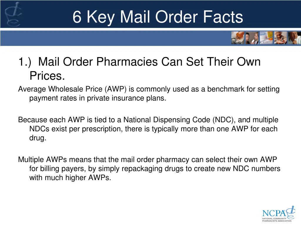 6 key mail order facts