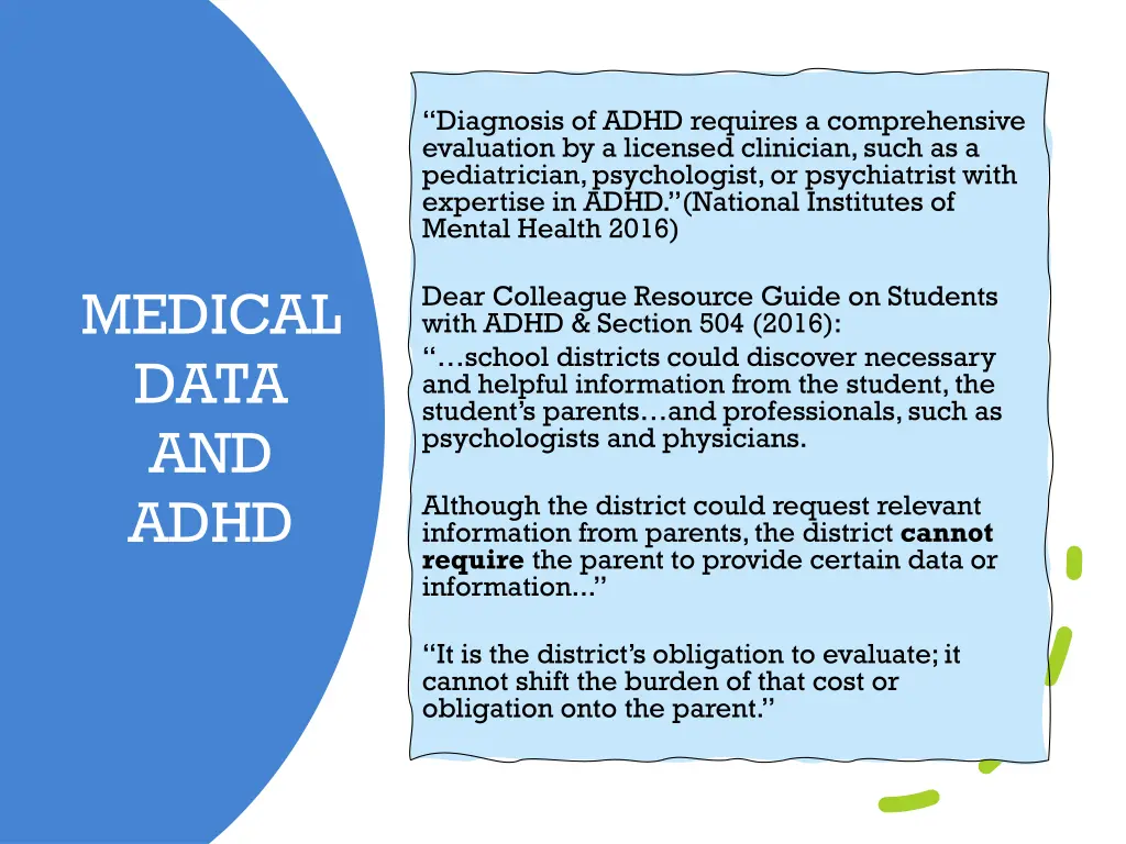 diagnosis of adhd requires a comprehensive