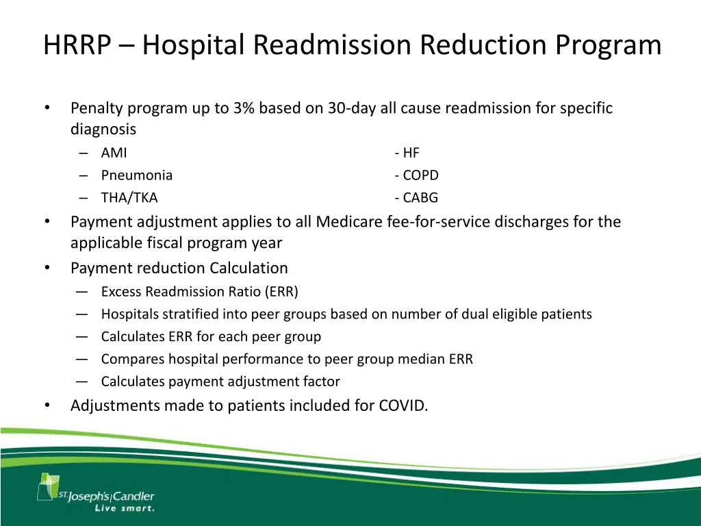 hrrp hospital readmission reduction program