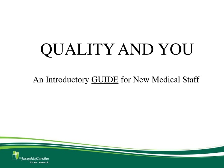 quality and you