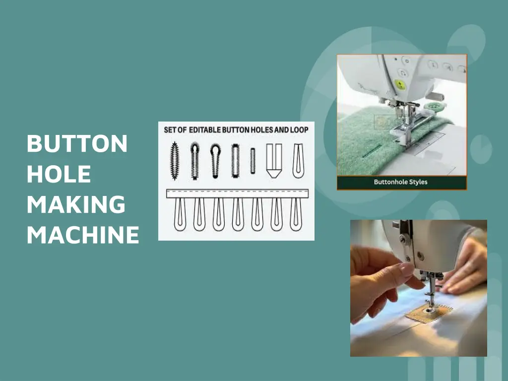 button hole making machine