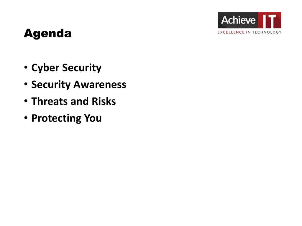 agenda