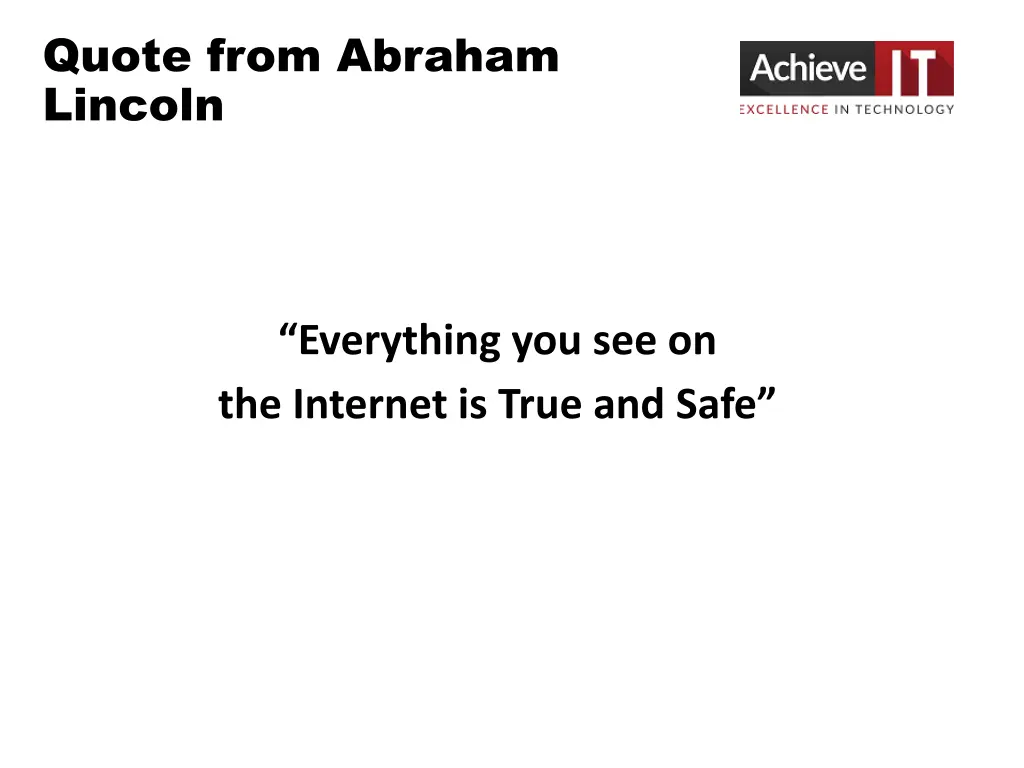 quote from abraham lincoln