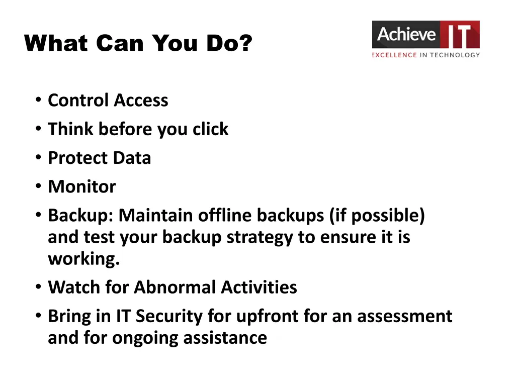 what can you do