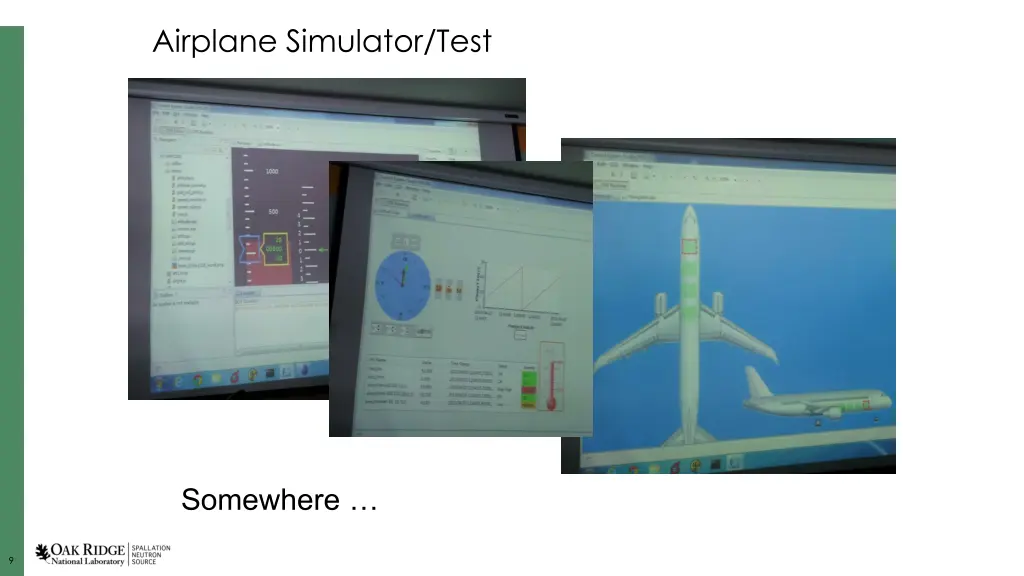 airplane simulator test